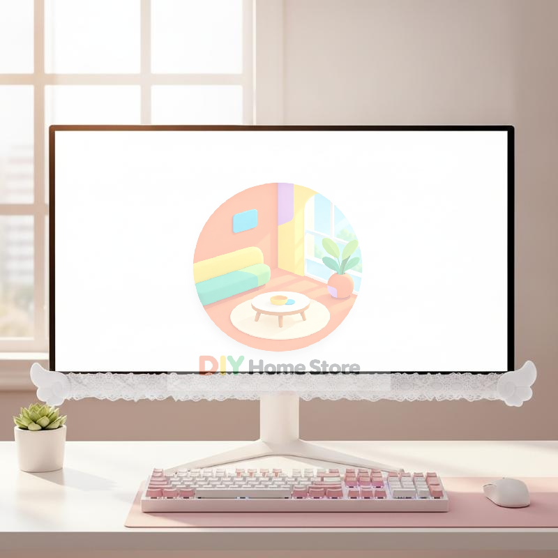 Color Lace Monitor Trim with P - Setup Desk Monitor ulasan dan harga