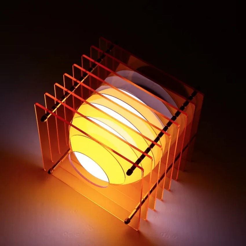 DIY Moon Lamp Acrylic Thousand - Desk Setup Lamp ulasan dan harga