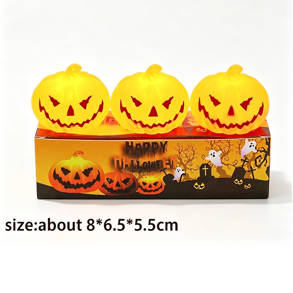LED Pumpkin Lamp Warm Light Ja - Desk Setup Lamp ulasan dan harga
